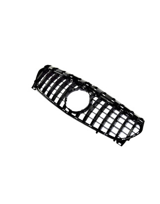 Mercedes CLA class W117 2013-2019  griglia anteriore nero lucido (Cod. S-GR-MCLA-W117-ABS-01)