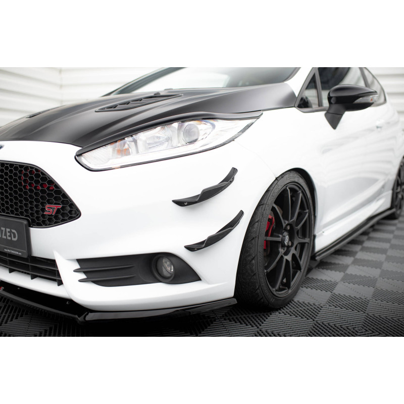 paraurti anteriore Wings (Canards) Ford Fiesta 7 ST Facelift  (Cod. M-FO-FI-7F-ST-CAN1)