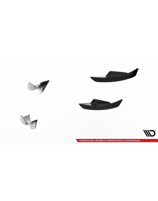 paraurti anteriore Wings (Canards) Ford Fiesta 7 ST Facelift  (Cod. M-FO-FI-7F-ST-CAN1)