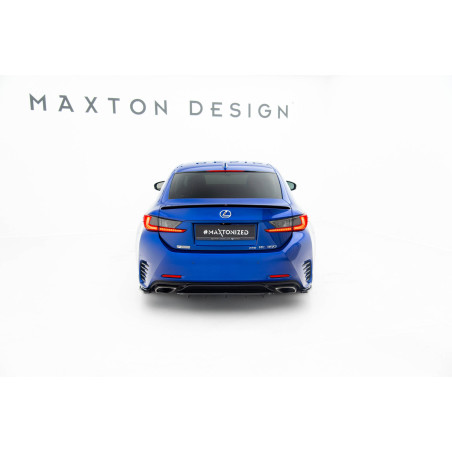 Splitter posteriore (con barre verticali) Lexus Rc Mk1 (Cod. M-LE-RC-1-RD1+RD2G)