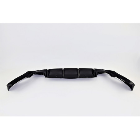 VW Golf 7 2012-2016 Diffusore paraurti posteriore (Cod. S-DIF-VW-G7-ABS-01)