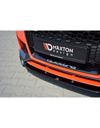 SPLITTER ANTERIORE V.2 Audi TT RS 8S (Cod. M-AU-TT-3-RS-FD2G)