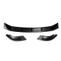 VW Transporter T6 2015+ Spoiler paraurti anteriore nero lucido (3pcs) (Cod. S-FBS-VW-T6-ABS-02)