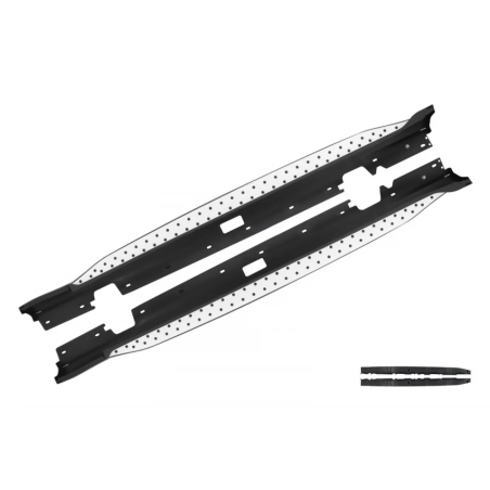 Pedane laterali compatibile con BMW X1 E84 (2009-2014) (Cod. K-RBBM05)
