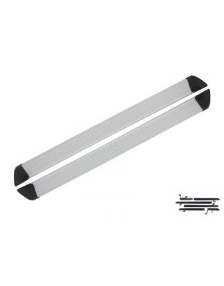 Pedane laterali compatibile con Nissan X-Trail II (2007-2012) (Cod. K-RBN02)
