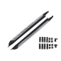 Pedane laterali compatibile con BMW X3 G01 (2018-in poi) X4 G02 (2018-in poi) (Cod. K-RBBM07)