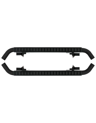 Pedane laterali compatibile con Land Rover Defender 110 (1990-2016) nero Edition (Cod. K-RBLRD110)
