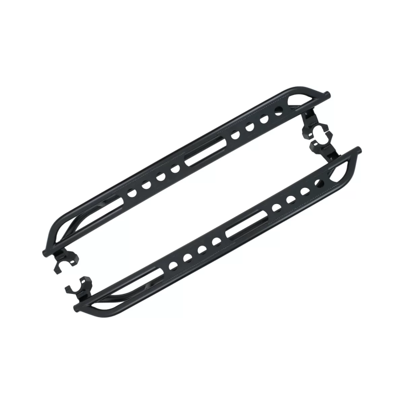 Pedane laterali Nerf Bars compatibile con Jeep Wrangler Rubicon JK (2007-2017) 4 Doors Iron (Cod. K-