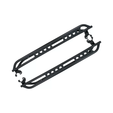 Pedane laterali Nerf Bars compatibile con Jeep Wrangler Rubicon JK (2007-2017) 4 Doors Iron (Cod. K-