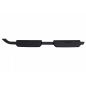 Pedane laterali compatibile con Land Rover Defender L663 110 (2020-in poi) nero Edition (Cod. K-RBLR