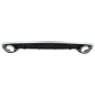 Paraurti posteriore Spoiler Diffusore and Terminali di scarico compatibile con Audi A6 4G C7 Facelif