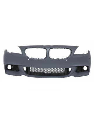 Paraurti anteriore con Minigonne laterali compatibile con BMW F10 F11 5 Serie (2011-2014) design M-T