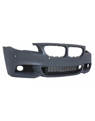 Paraurti anteriore con Minigonne laterali compatibile con BMW F10 F11 5 Serie (2011-2014) design M-T