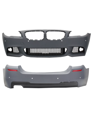 Paraurti anteriore conout Fog Lamps con Paraurti posteriore compatibile con BMW 5 Serie F10 (2011-20