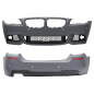 Paraurti anteriore conout Fog Lamps con Paraurti posteriore compatibile con BMW 5 Serie F10 (2011-20