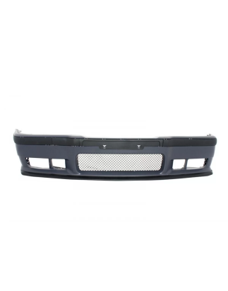 Paraurti anteriore con Minigonne laterali compatibile con BMW 3 Serie E36 (1992-1998) design M3 (Cod