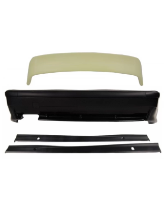 Paraurti posteriore con Minigonne laterali Spoiler baule Top Wing LTW design compatibile con BMW E36