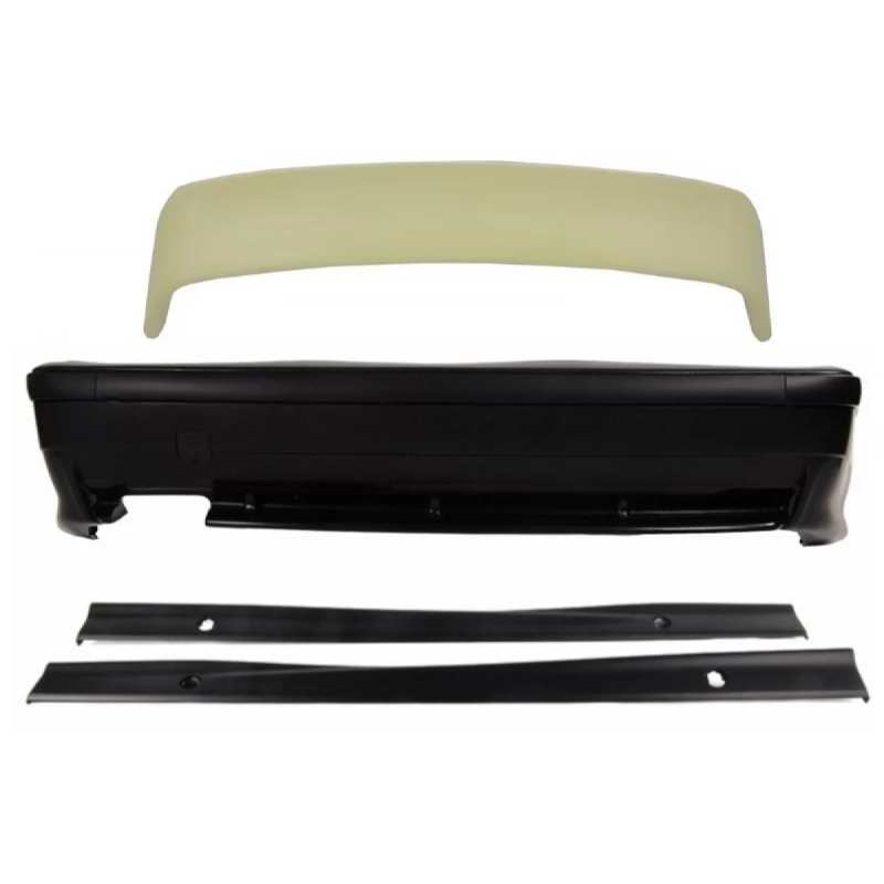 Paraurti posteriore con Minigonne laterali Spoiler baule Top Wing LTW design compatibile con BMW E36
