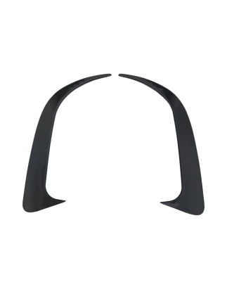 Paraurti posteriore Splitters Fins Side Vent Canards compatibile con Mercedes CLA W117 C117 X117 (20
