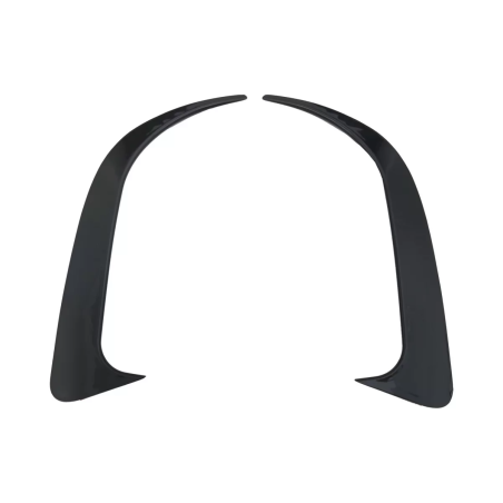 Paraurti posteriore Splitters Fins Side Vent Canards compatibile con Mercedes CLA W117 C117 X117 (20