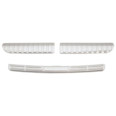 Paraurti posteriore Protector Sill Plate Foot Plate Alluminio Cover compatibile con Range Rover Spor