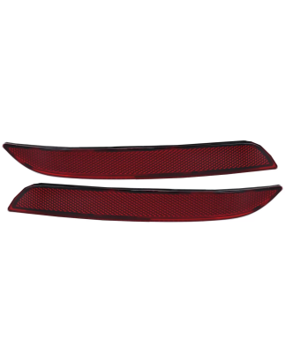 Paraurti posteriore Reflector compatibile con BMW 5 Serie F10 (2011-in poi) M-tech design (Cod. K-RB