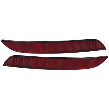 Paraurti posteriore Reflector compatibile con BMW 5 Serie F10 (2011-in poi) M-tech design (Cod. K-RB