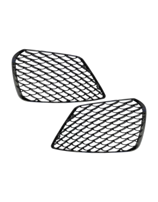 Paraurti anteriore Side Grilles compatibile con Mercedes S-Classe W222 (2013-2017) S63 design nero l