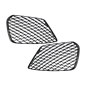 Paraurti anteriore Side Grilles compatibile con Mercedes S-Classe W222 (2013-2017) S63 design nero l