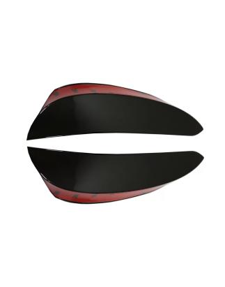 Paraurti anteriore Flaps Side Fins Flics compatibile con Mercedes Classe E W213 S213 C238 A238 E43 E