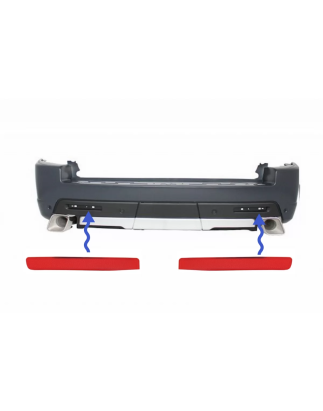 Paraurti posteriore Reflectors compatibile con Range Rover Sport L320 Facelift (2010-2013) Land Rove