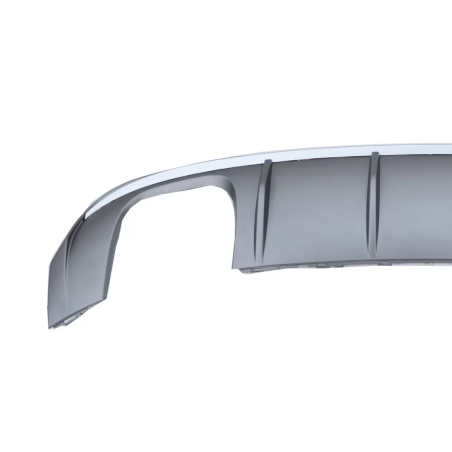 Paraurti posteriore Spoiler Diffusore compatibile con Audi A3 8V Facelift (2016-2019) S-Line Bumper 