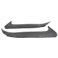 Paraurti posteriore Flaps Side Fins Flips compatibile con Mercedes CLA W117 (2014-2018) Carbon Editi
