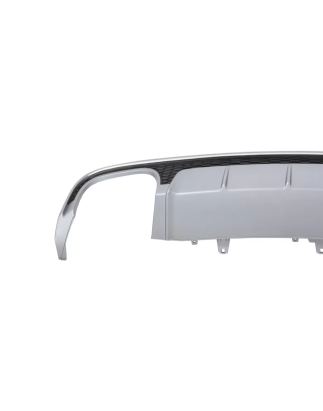 Paraurti posteriore Spoiler Diffusore compatibile con Audi A6 4G S-Line Facelift (2015-2018) Berlina