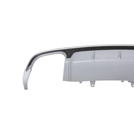 Paraurti posteriore Spoiler Diffusore compatibile con Audi A6 4G S-Line Facelift (2015-2018) Berlina