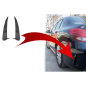Paraurti posteriore Flaps Side Fins Flics compatibile con Mercedes C Classe W205 (2014-2020) Carbon 