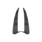 Paraurti posteriore Flaps Side Fins Flics compatibile con Mercedes C Classe W205 (2014-2020) Carbon 