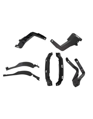 Paraurti posteriore Parts kit staffe compatibile con Mercedes S-Classe W221 (2005-2012) (Cod. K-RBPM