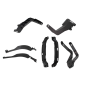 Paraurti posteriore Parts kit staffe compatibile con Mercedes S-Classe W221 (2005-2012) (Cod. K-RBPM