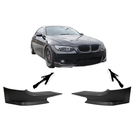 Paraurti anteriore Splitters Spoiler compatibile con BMW 3 Serie E92 (2006-2010) M-Tech design (Cod.