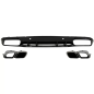 Paraurti posteriore Spoiler Diffusore compatibile con Mercedes C-Classe C205 A205 Cabrio (2014-2019)
