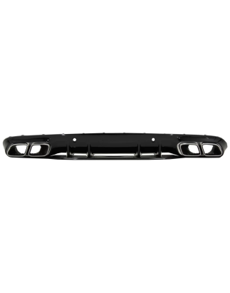 Paraurti posteriore Spoiler Diffusore compatibile con Mercedes C-Classe C205 A205 Cabrio (2014-2019)
