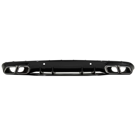 Paraurti posteriore Spoiler Diffusore compatibile con Mercedes C-Classe C205 A205 Cabrio (2014-2019)