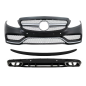 Paraurti anteriore compatibile con Mercedes C-Classe C205 A205 Cabrio (2014-2019) con Paraurti poste