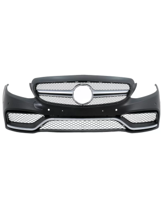 Paraurti anteriore compatibile con Mercedes C-Classe C205 A205 Cabrio (2014-2019) con Paraurti poste