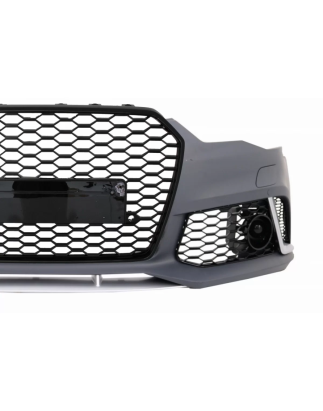 Paraurti anteriore compatibile con Audi A6 4G Facelift (2015-2018) and Paraurti posteriore Spoiler D