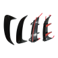 Paraurti posteriore Flaps Flics Side Fins compatibile con Mercedes A Classe W177 (04.2018-in poi) Ha