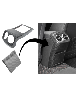 Paraurti posteriore Reflectors Frame Trim Cover Stickers Decal compatibile con Mercedes A-Classe V17