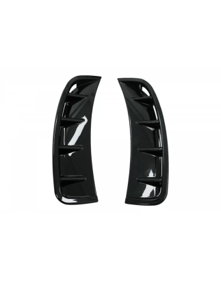 Paraurti anteriore Flaps Side Fins Flaps compatibile con Mercedes A-Classe W177 V177 (04.2018-2022) 
