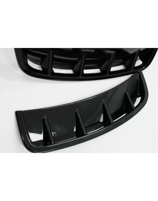 Paraurti anteriore Flaps Side Fins Flaps compatibile con Mercedes A-Classe W177 V177 (04.2018-2022) 